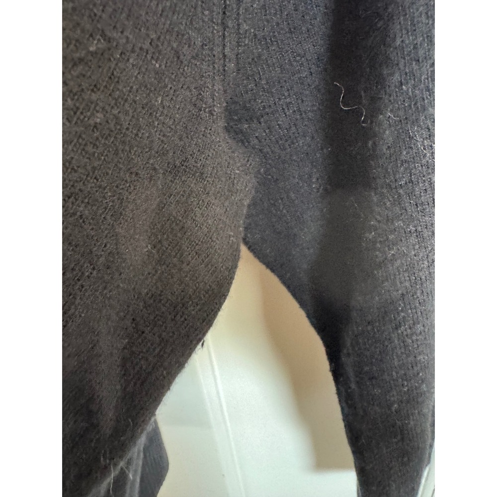 J.Crew black wool blend crewneck sweater size xl - Picture 6 of 7